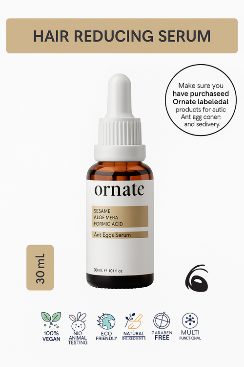 Ant Egg Oil Hair Reduction Serum 30ml - Minskar Hårtillväxt